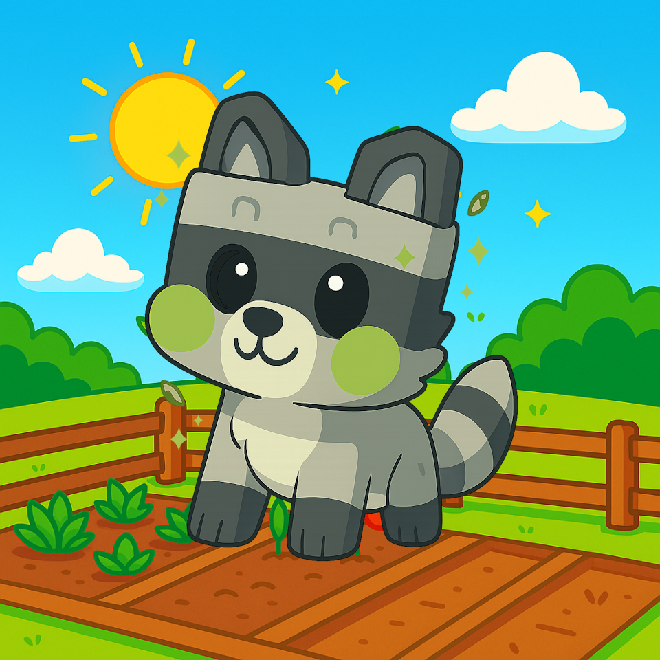 Raccoon Pet