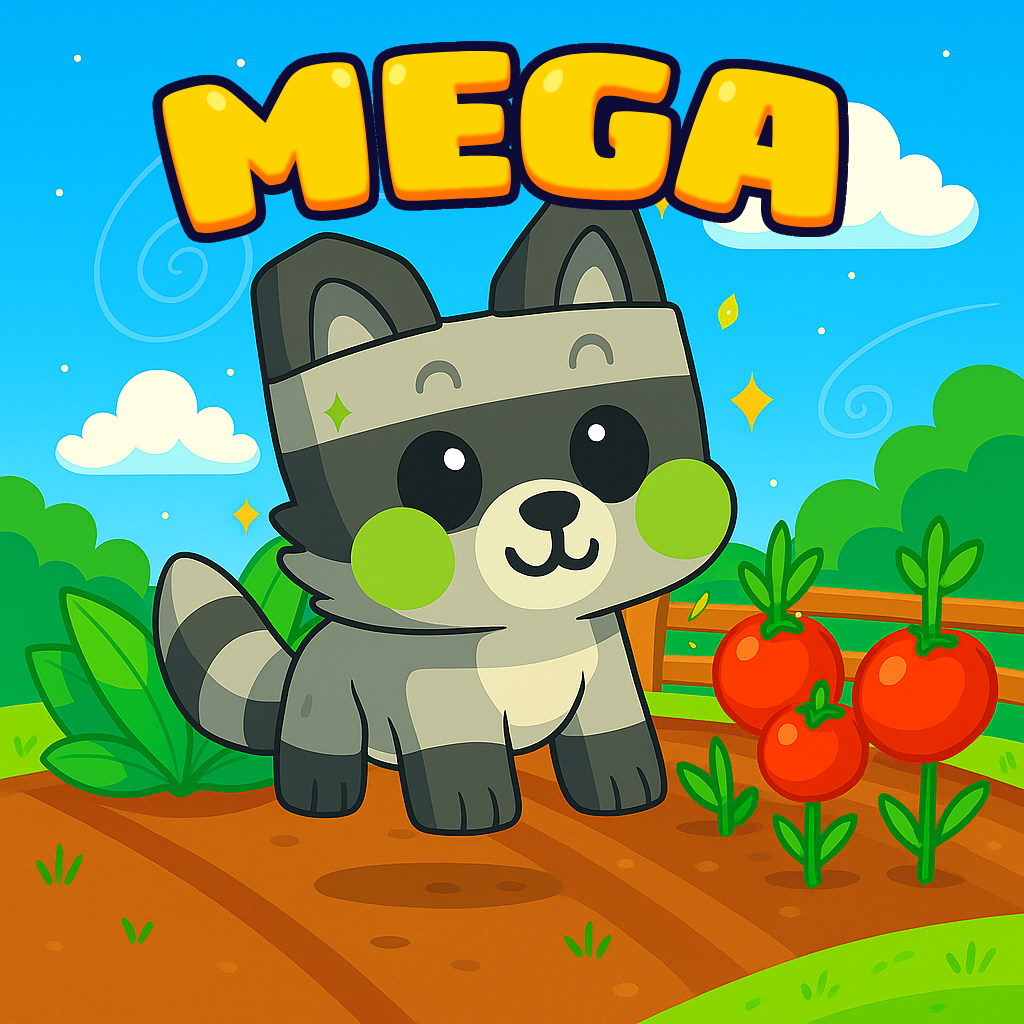 MEGA Raccoon Pet