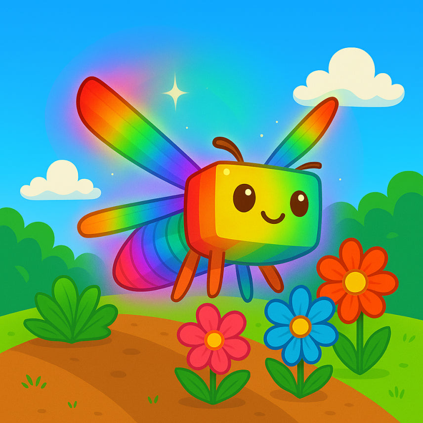 Rainbow Dragonfly Pet